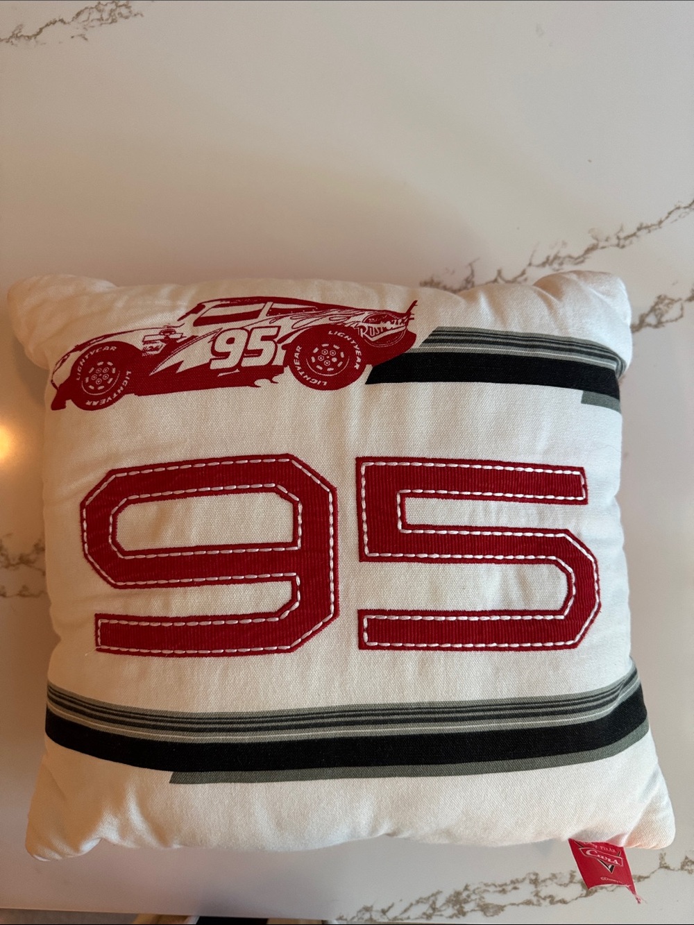 Disney Pixar Cars Lightning McQueen 95 Racing Pillow